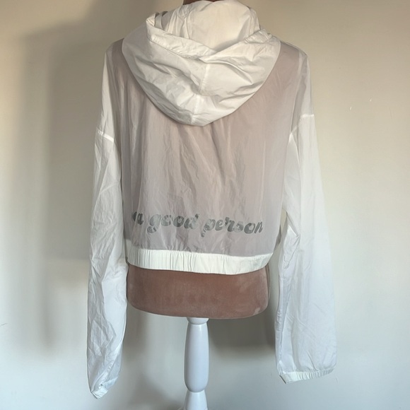 NWT Be A Good Person Cropped Festival Jacket, Size 2XL - Picture 3 of 7